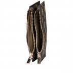 Geldbörse Laurel 4G-Logo Peony Mocha, Farbe: braun, Marke: Guess, EAN: 0190231766933, Abmessungen in cm: 15x8.5x1, Bild 4 von 4