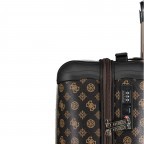 Koffer Wilder Travel 4G-Logo Peony Größe 53 cm Brown, Farbe: braun, Marke: Guess, EAN: 0190231725336, Abmessungen in cm: 31.5x53x22, Bild 10 von 10