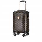 Koffer Wilder Travel 4G-Logo Peony Größe 53 cm Brown, Farbe: braun, Marke: Guess, EAN: 0190231725336, Abmessungen in cm: 31.5x53x22, Bild 5 von 10