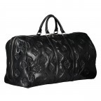 Reisetasche Puffed Weekender L Peony Black, Farbe: schwarz, Marke: Guess, EAN: 7622336921052, Abmessungen in cm: 60x31x28, Bild 2 von 4