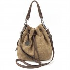 Beuteltasche Izzy 10452 Camel, Farbe: braun, Marke: Suri Frey, Abmessungen in cm: 28x29x15, Bild 2 von 6