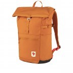 Rucksack High Coast Foldsack Volumen 24 Liter Sunset Orange, Farbe: orange, Marke: Fjällräven, EAN: 7323450938048, Abmessungen in cm: 26x45x20, Bild 2 von 11
