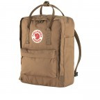 Rucksack Kånken Khaki Dust, Farbe: braun, Marke: Fjällräven, EAN: 7323450925413, Abmessungen in cm: 27x38x13, Bild 2 von 15