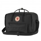 Reisetasche / Rucksack Kånken Weekender mit Laptopfach 17 Zoll Black, Farbe: schwarz, Marke: Fjällräven, EAN: 7323450899295, Abmessungen in cm: 44x30x20, Bild 2 von 8