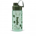 Trinkflasche Volumen 0,55 Liter Dino, Farbe: grün/oliv, Marke: Ergobag, EAN: 4057081153077, Bild 1 von 2