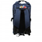 Rucksack Bente mit RFID-Schutz Navy, Farbe: blau/petrol, Marke: Freibeutler, EAN: 4260429393039, Abmessungen in cm: 30x50x16, Bild 4 von 13