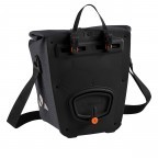 Fahrradtasche Made in Germany ReCycle Back Paar Black, Farbe: schwarz, Marke: Vaude, EAN: 4062218267213, Abmessungen in cm: 35x36x21, Bild 3 von 8