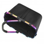 Einkaufskorb Carrybag Frame Rainbow, Farbe: bunt, Marke: Reisenthel, EAN: 4012013733581, Abmessungen in cm: 48x29x28, Bild 3 von 4