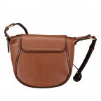 Satteltasche Domitilla Crossbody Marrone, Farbe: cognac, Marke: The Bridge, EAN: 8033748535895, Abmessungen in cm: 26x22x10.5, Bild 3 von 6