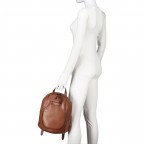 Rucksack Domitilla Marrone, Farbe: cognac, Marke: The Bridge, EAN: 8033748536243, Abmessungen in cm: 26x33x15, Bild 5 von 7