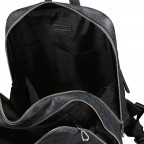 Rucksack Vezzola Eco Business Backpack Black, Farbe: schwarz, Marke: Guess, EAN: 7624926616041, Abmessungen in cm: 29x38.5x13.5, Bild 6 von 6