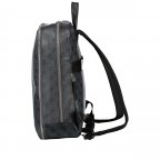 Rucksack Vezzola Eco Business Backpack Black, Farbe: schwarz, Marke: Guess, EAN: 7624926616041, Abmessungen in cm: 29x38.5x13.5, Bild 3 von 6