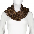 Tuch G-James Logo Brown, Farbe: braun, Marke: Guess, EAN: 7624926744737, Abmessungen in cm: 120x0x120, Bild 3 von 3