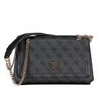 Tasche Noelle 4G-Logo Coal, Farbe: anthrazit, Marke: Guess, EAN: 0190231786443, Abmessungen in cm: 27x16x7, Bild 1 von 7