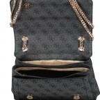 Tasche Noelle 4G-Logo Coal, Farbe: anthrazit, Marke: Guess, EAN: 0190231786443, Abmessungen in cm: 27x16x7, Bild 7 von 7