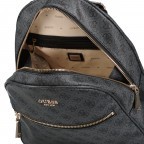 Rucksack Vikky 4G-Logo Coal, Farbe: anthrazit, Marke: Guess, EAN: 0190231593010, Abmessungen in cm: 28x31x12, Bild 7 von 7