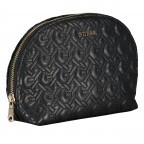 Kosmetiketui Dome Black, Farbe: schwarz, Marke: Guess, EAN: 7624926642200, Abmessungen in cm: 23x15x6, Bild 2 von 4