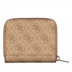 Geldbörse Laurel 4G-Logo Latte, Farbe: beige, Marke: Guess, EAN: 0190231715108, Abmessungen in cm: 11x9.5x2.5, Bild 3 von 4