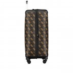Koffer Berta 4G-Logo erweiterbar Größe 77 cm Brown, Farbe: braun, Marke: Guess, EAN: 0190231804741, Abmessungen in cm: 46x77x33, Bild 5 von 10