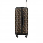 Koffer Berta 4G-Logo erweiterbar Größe 77 cm Brown, Farbe: braun, Marke: Guess, EAN: 0190231804741, Abmessungen in cm: 46x77x33, Bild 4 von 10