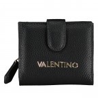 Geldbörse Brixton Nero, Farbe: schwarz, Marke: Valentino Bags, EAN: 8054942233059, Abmessungen in cm: 11x9.5x3, Bild 1 von 4