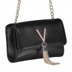 Umhängetasche Divina Black Gold, Farbe: schwarz, Marke: Valentino Bags, EAN: 8058043478739, Abmessungen in cm: 17.5x11.5x6, Bild 2 von 6