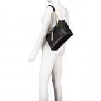 Tasche Divina Nero Gold, Farbe: schwarz, Marke: Valentino Bags, EAN: 8058043478791, Abmessungen in cm: 30x23x10, Bild 4 von 5