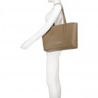 Shopper Eco-friendly Special Martu Beige, Farbe: beige, Marke: Valentino Bags, EAN: 8054942242112, Abmessungen in cm: 38x29x15, Bild 5 von 6