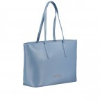 Shopper Eco-friendly Special Martu Polvere, Farbe: blau/petrol, Marke: Valentino Bags, EAN: 8054942242136, Abmessungen in cm: 38x29x15, Bild 2 von 5