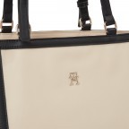 Shopper Essential Tote Bag White Clay Black, Farbe: beige, Marke: Tommy Hilfiger, EAN: 8720645818908, Abmessungen in cm: 26x30x22, Bild 4 von 4