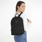 Rucksack Essential Backpack S Black, Farbe: schwarz, Marke: Tommy Hilfiger, EAN: 8720645823421, Abmessungen in cm: 26.5x37x14, Bild 3 von 4