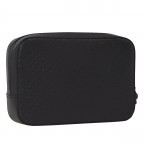 Kulturbeutel Monogram Washbag Black, Farbe: schwarz, Marke: Tommy Hilfiger, EAN: 8720645817802, Abmessungen in cm: 25x18x7.5, Bild 2 von 3