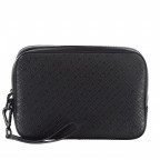 Kulturbeutel Monogram Washbag Black, Farbe: schwarz, Marke: Tommy Hilfiger, EAN: 8720645817802, Abmessungen in cm: 25x18x7.5, Bild 1 von 3