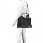 Handtasche Bel Workbag Black, Farbe: schwarz, Marke: HUGO, EAN: 4063539987552, Abmessungen in cm: 38.3x26.5x13, Bild 6 von 7