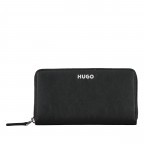 Geldbörse Bel Ziparound Black, Farbe: schwarz, Marke: HUGO, EAN: 4063539987668, Abmessungen in cm: 19x10.5x2.5, Bild 1 von 4