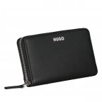 Geldbörse Bel Ziparound Black, Farbe: schwarz, Marke: HUGO, EAN: 4063539987668, Abmessungen in cm: 19x10.5x2.5, Bild 2 von 4