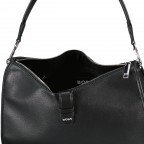 Beuteltasche Maddie Shoulder Bag Black, Farbe: schwarz, Marke: Boss, EAN: 4063539993744, Abmessungen in cm: 36x23.5x11.5, Bild 8 von 8