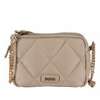 Umhängetasche Abelie Zip Crossbody Medium Beige, Farbe: taupe/khaki, Marke: BOSS, EAN: 4063539993829, Abmessungen in cm: 21x14x7, Bild 1 von 6