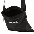 Umhängetasche Catch Envelope Black, Farbe: schwarz, Marke: Boss, EAN: 4063539996271, Abmessungen in cm: 23.5x25x1, Bild 6 von 6