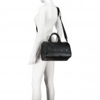 Handtasche Decoro Stampa Aurora SHZ Black, Farbe: schwarz, Marke: Joop!, EAN: 4048835172864, Abmessungen in cm: 30.5x22x18, Bild 6 von 8