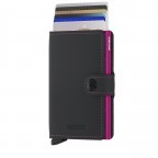 Geldbörse Miniwallet Matte Black Fuchsia, Farbe: rosa/pink, Marke: Secrid, EAN: 8718215284192, Abmessungen in cm: 6.8x10.2x2.1, Bild 5 von 5
