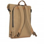 Rucksack Japan Fukui Tapir, Farbe: cognac, Marke: Aunts & Uncles, EAN: 4250394991682, Abmessungen in cm: 27x42x12, Bild 3 von 11