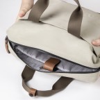 Tasche Japan Yamato mit Laptopfach 13 Zoll Dust, Farbe: beige, Marke: Aunts & Uncles, EAN: 4250394992092, Abmessungen in cm: 33x26x11, Bild 8 von 8