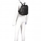 Rucksack Grandma's Luxury Club Mrs. Dumpling Black Smoke, Farbe: schwarz, Marke: Aunts & Uncles, EAN: 4250394994522, Abmessungen in cm: 24x30x14, Bild 4 von 10