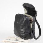Rucksack Grandma's Luxury Club Mrs. Dumpling Black Smoke, Farbe: schwarz, Marke: Aunts & Uncles, EAN: 4250394994522, Abmessungen in cm: 24x30x14, Bild 6 von 10