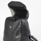 Rucksack Grandma's Luxury Club Mrs. Dumpling Black Smoke, Farbe: schwarz, Marke: Aunts & Uncles, EAN: 4250394994522, Abmessungen in cm: 24x30x14, Bild 5 von 10