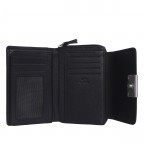 Geldbörse Helena Diethilde mit RFID-Schutz Schwarz, Farbe: schwarz, Marke: Maitre, EAN: 4006053796026, Abmessungen in cm: 12.5x9.5x3, Bild 4 von 5