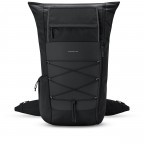 Rucksack Banff All Black, Farbe: schwarz, Marke: Kapten & Son, EAN: 4251145238377, Abmessungen in cm: 42x50x18, Bild 2 von 10