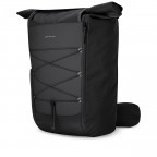 Rucksack Banff All Black, Farbe: schwarz, Marke: Kapten & Son, EAN: 4251145238377, Abmessungen in cm: 42x50x18, Bild 3 von 10