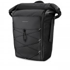 Rucksack Yoho All Black, Farbe: schwarz, Marke: Kapten & Son, EAN: 4251145238346, Abmessungen in cm: 40x45x15, Bild 2 von 7